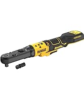 DEWALT 20V MAX XR Cordless Ratchet, 3/8" and 1/2" Sealed Head Ratchet, Bare Tool Only (DCF510B)