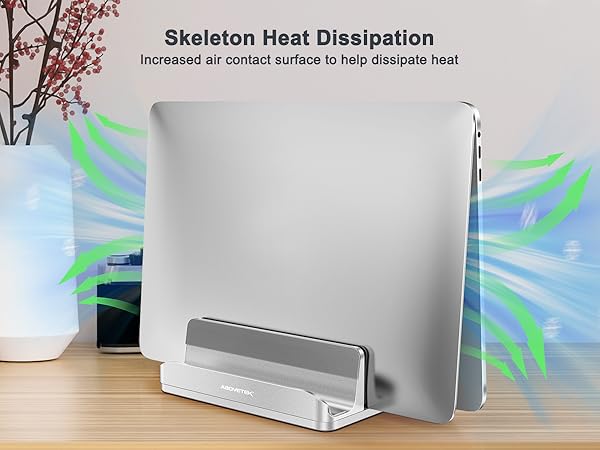 3 Slots Laptop Stand