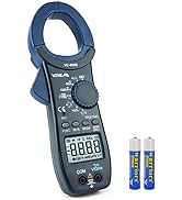 VENLAB Digital Clamp Meter 1000A T-RMS 6000 Counts AC/DC Current Multimeter, Voltage Tester with ...