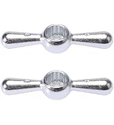 VIDABTE 01-5095 Hose Bibb Sillcock Tee Handle, Metal External Hose Faucet tee Handle, 16 Point Br...