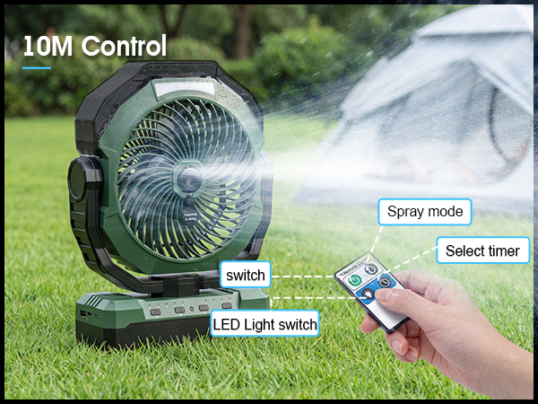 misting fan
