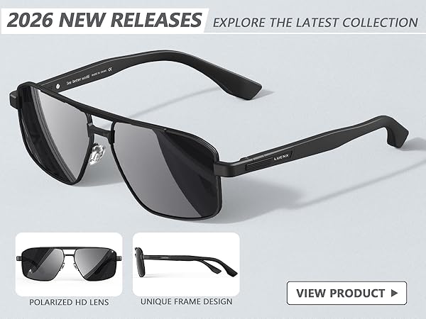 square aviator sunglasses for men