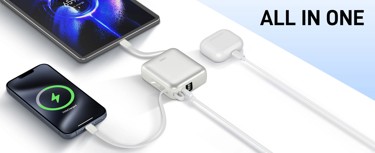 power bank for iphone 16 phone power bank iphone iphone 16 power bank powerbank with built in cable