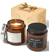 Birthday Gifts for Women, BOYUJK Sleep Candles Gifts for Women, Lavender Scented Candles Gift Set...