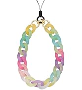 Phone Wrist Strap Aesthetic Cell Phone Charms Cute Lanyard Chain Accessories for Bag Backpack Key...
