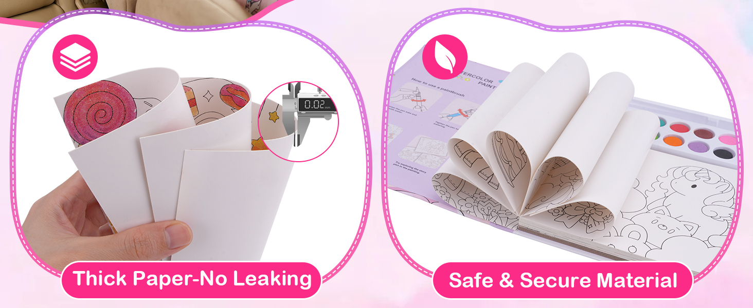CMTOOP Paint with Water Coloring Books for Kids