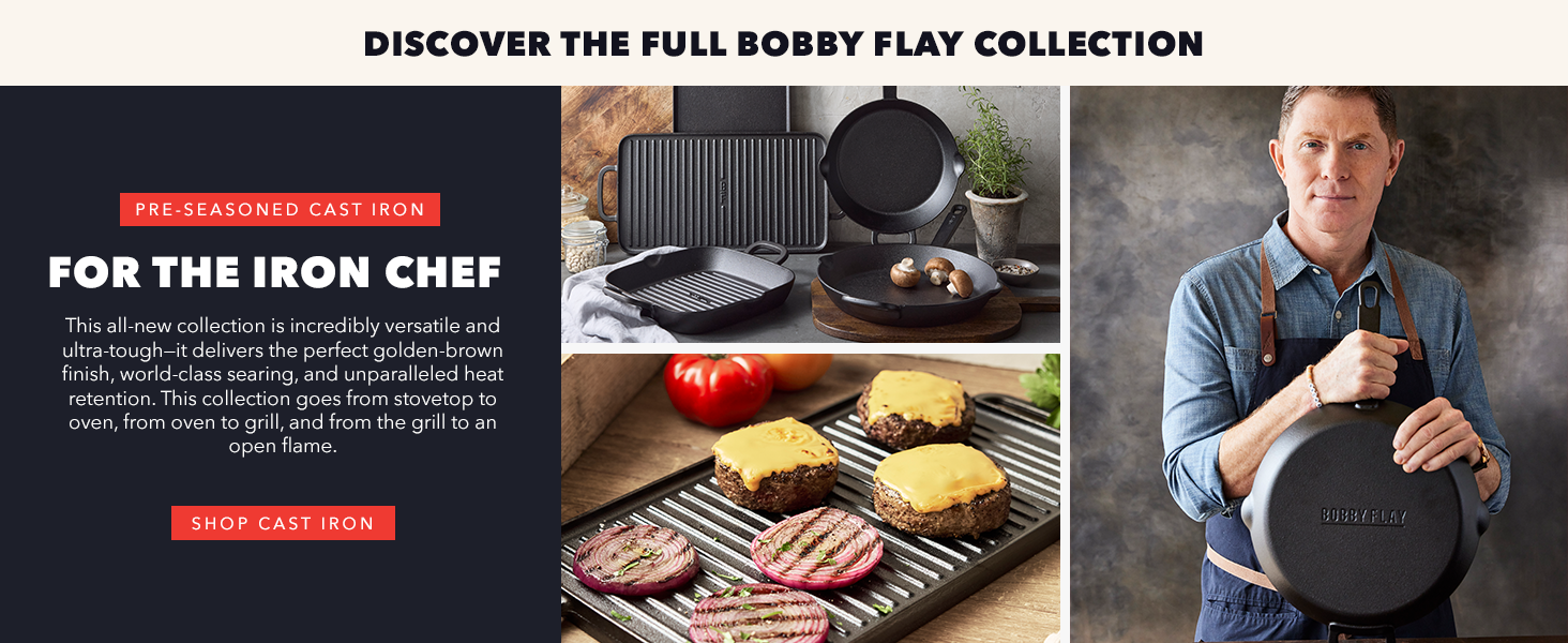 GreenPan, Ceramic Nonstick, PFAS-Free, Non-Toxic, Cookware, Frypans, Bobby Flay
