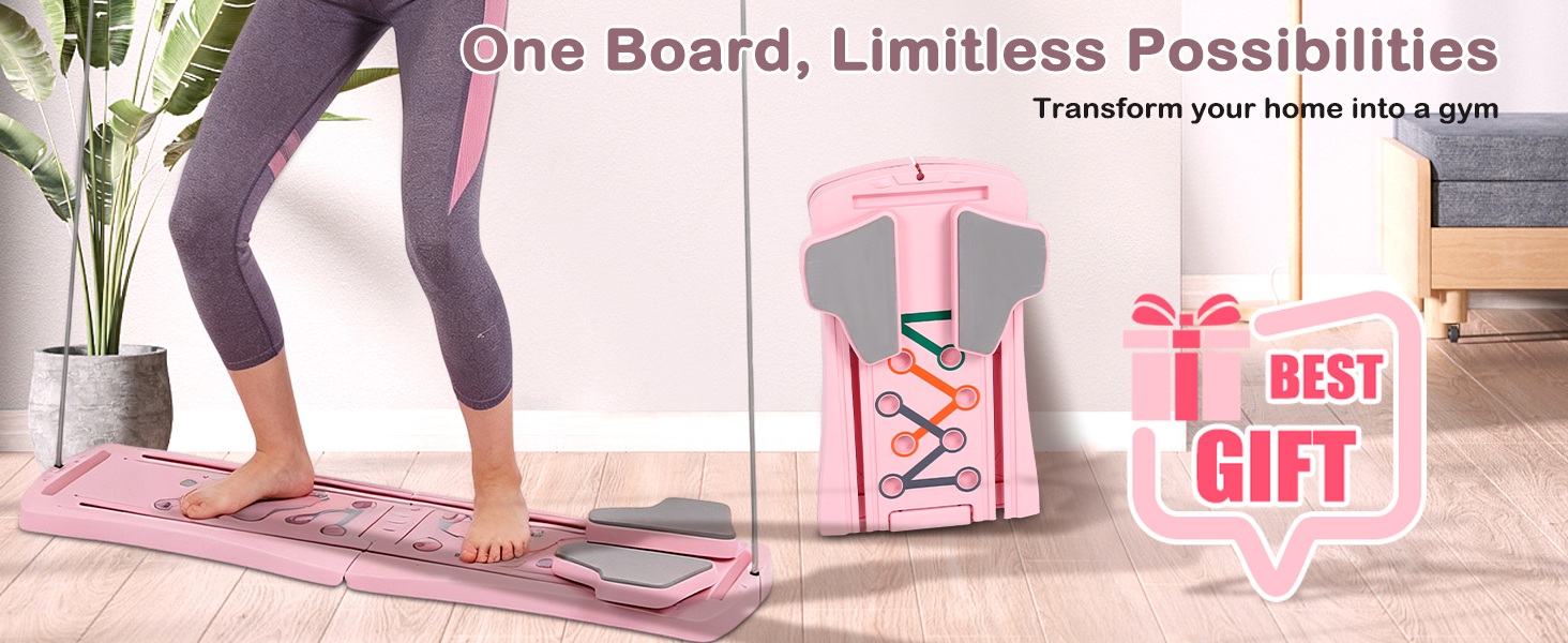 7-in-1 Pilates Board Reformer Kit