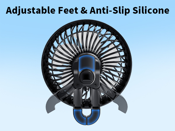 xuenair can fan usb for ac air vent, compatible for car sedan suv pickup truck rv van