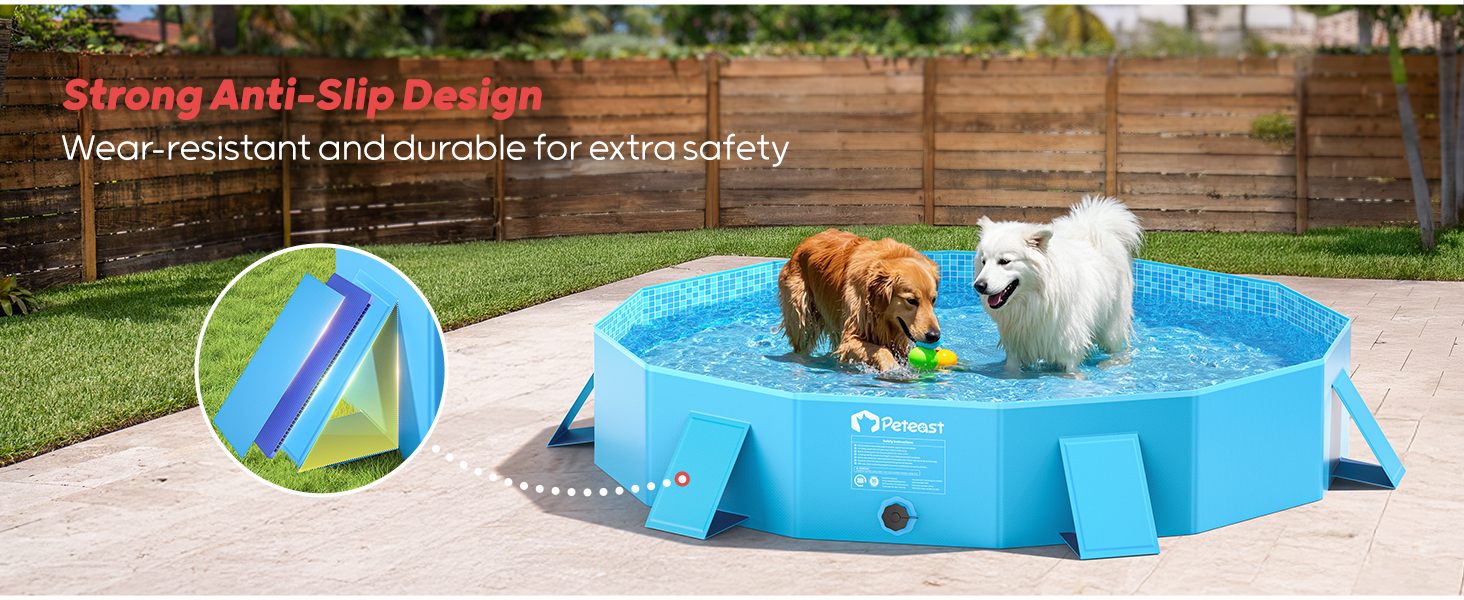 foldable pool for kids hard kiddie pool pool for dogs wading pool hard plastic collapsible pool