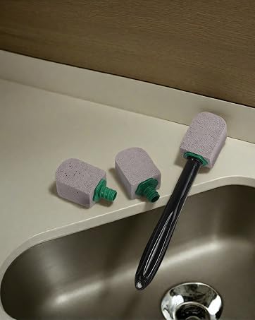 9.5-inch ergonomic handle. No bending, no mess. Reach tough spots easily.