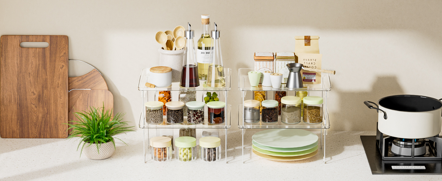 kitchen organizer spice rack shelf