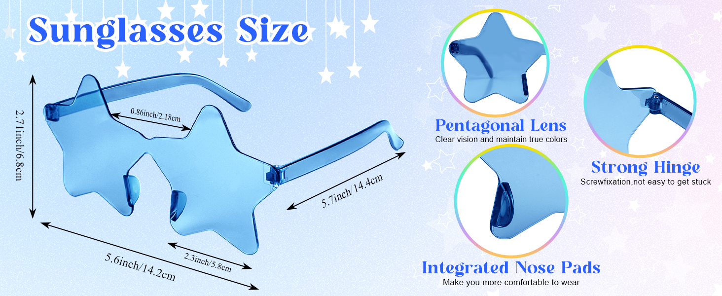 Star Shaped Sunglasses