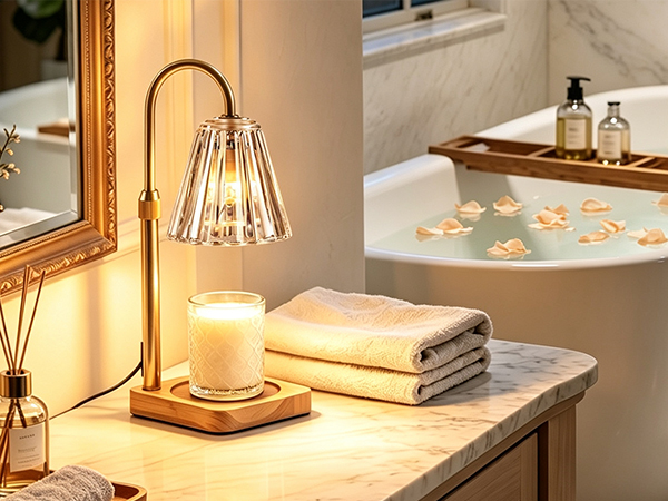 Marycele candle warmer lamp with timer dimmer, Create a comfortable and cozy relaxation environment