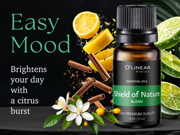 Easy mood essential oils blend