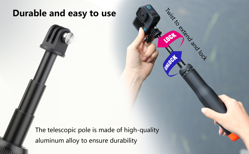 gopro aluminum monopod