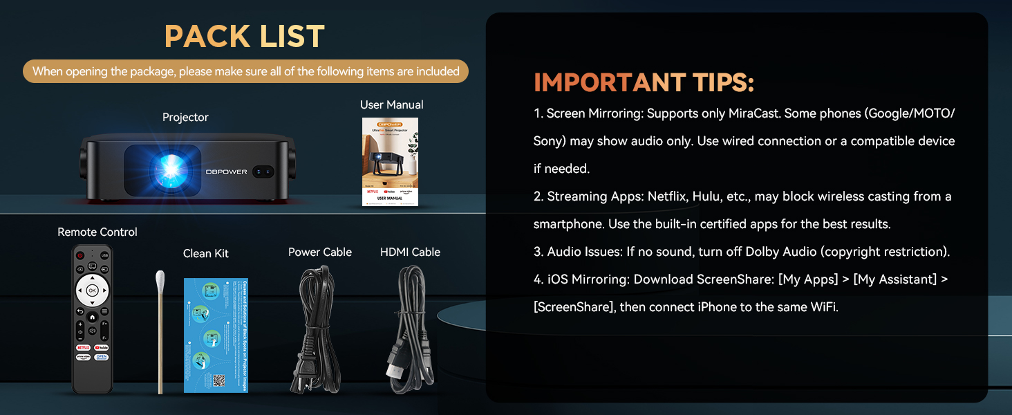 mini projector with wifi and bluetooth