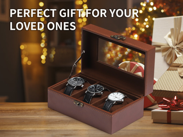 watch holder organizer men glass display box watch storage watch organizer women watch case women