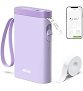 Nelko Label Maker Machine with Tape, P21 Bluetooth Label Printer, Wireless Mini Label Makers with...
