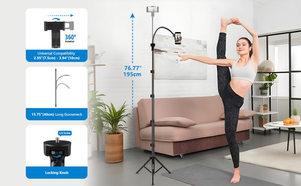 Phone Tripod Stand