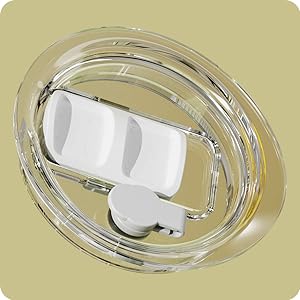 Transparent cover Keep your drink clearly visible