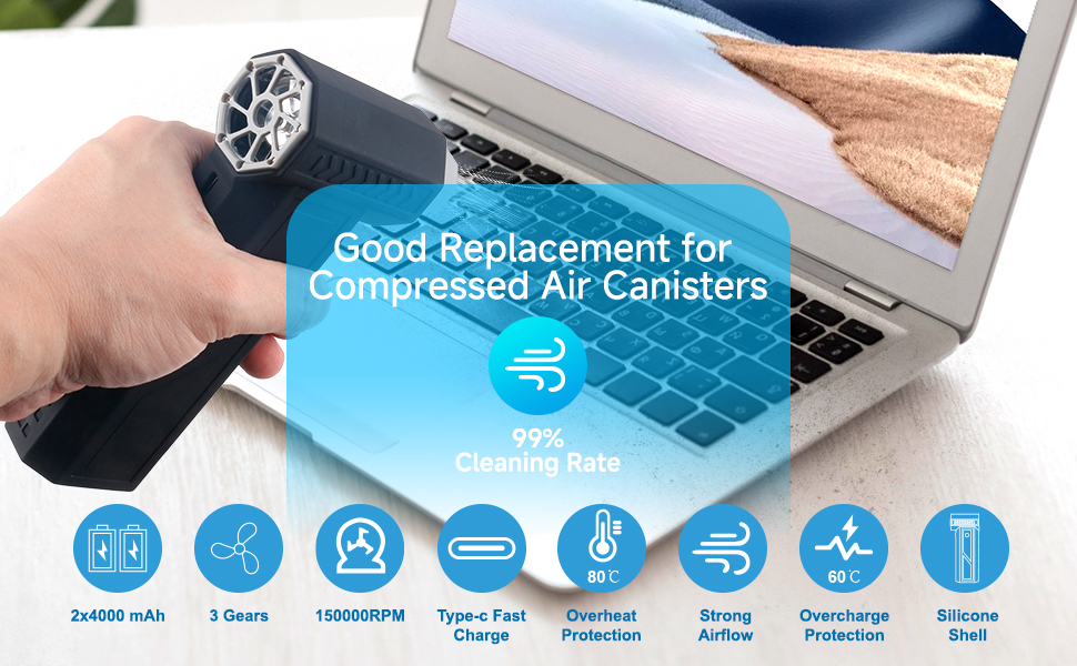 Electric Compressed Air Duster