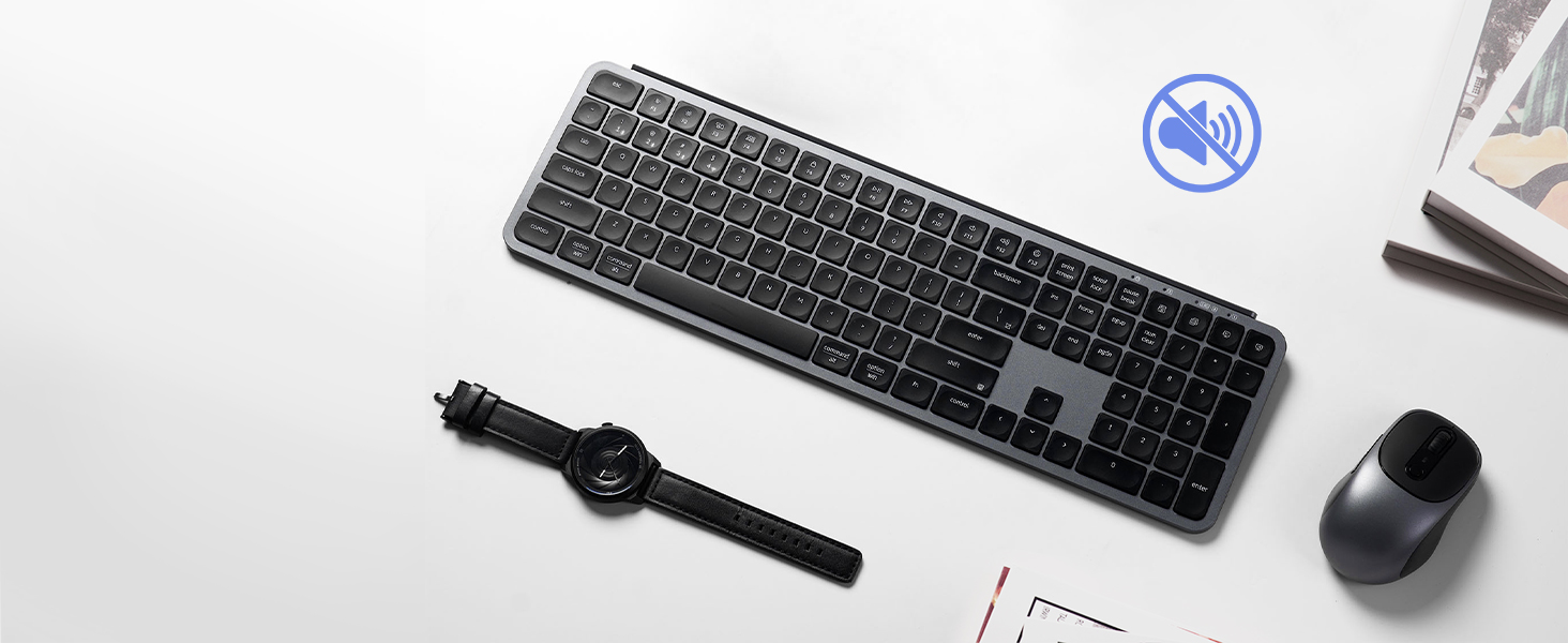 Keychron B6 Pro Keyboard and BM24 Mouse Wireless Combo
