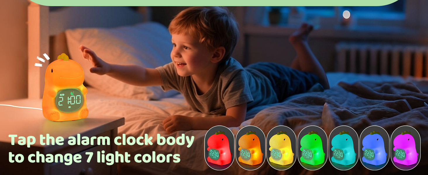 Alarm Clock with Night Light