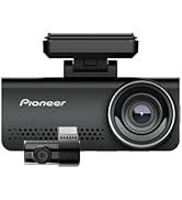 Pioneer VREC-Z820DC Dual Dash Cam Front and Rear Car Camera - Premium 4K Camera, AI-ISP Starvis N...