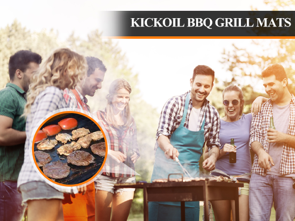 BBQ grilling mat