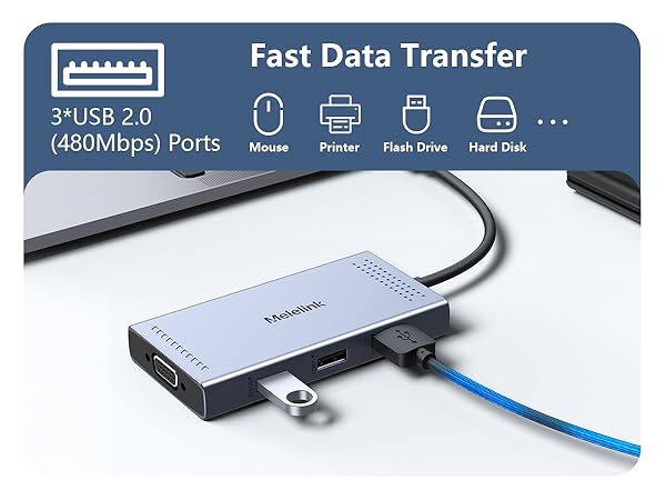 usb c hub usb-c to hdmi vga displayport adapter usb c dock 3 monitors 4 displayport