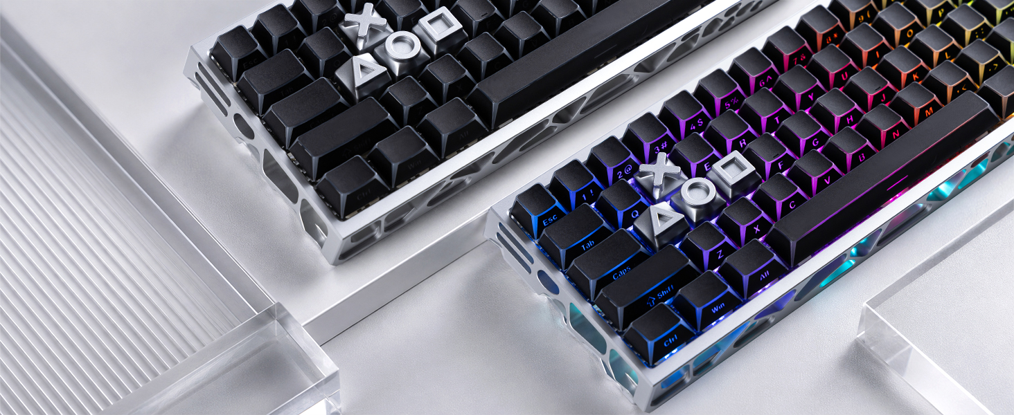 Real Metal Custom Keycaps,WASD Keycaps for Mechanical Keyboard