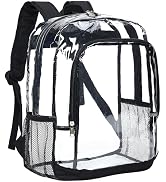 Vorspack Clear Backpack Heavy Duty - Large Clear Bookbag for Girls Boys, Transparent Backpack for...