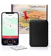 GCTECH B2 Magnetic GPS Tracker for Cars – Try 3 Months Free, Cancel Anytime. 4G LTE Car Tracker w...