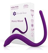 IntimateRose Pelvic Wand, Pelvic Floor Muscle Trigger Point Massager, Perineal Massage Tool for P...