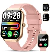 Smart Watch(Answer/Make Call), 1.96" HD Smartwatch for Men Women, 2026 Fitness Watch with 7/24 He...