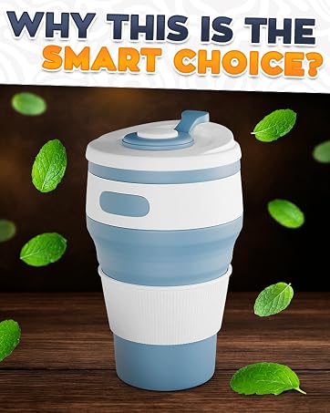 reusable coffee cups with lids camping mug travel coffee mug with handle silicone cups travel safe
