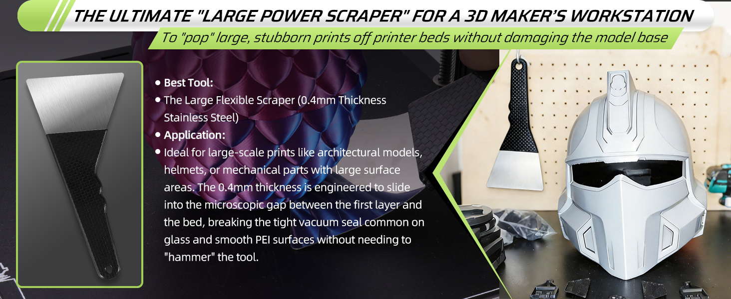3d printer tools, 3d printer, 3d printer accessories, 3D printed, 3d printer scraper,