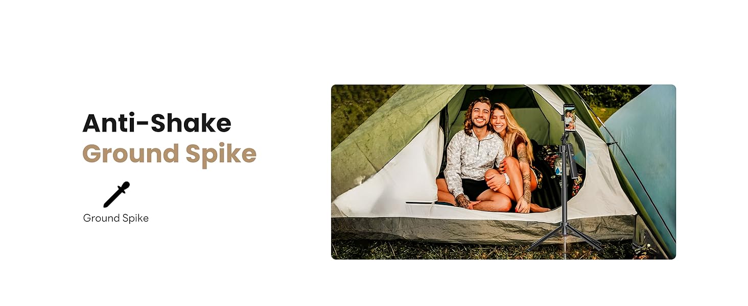 Anti-Shake Ground Spike