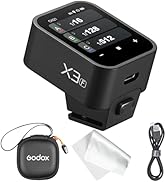 Godox X3 F X3-F X3F TTL Wireless Flash Trigger for Fuji Cameras, OLED Touchscreen Flash Transmitt...