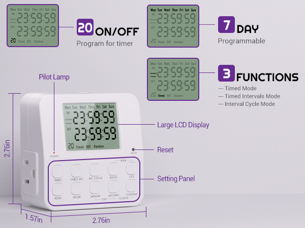 outlet timer