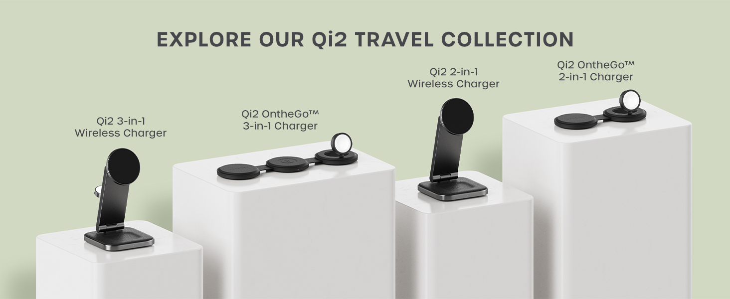 OntheGo 2-in-1 Wireless Charger