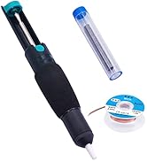 TWTADE Solder Sucker , desoldering pump and Solder Wick , Solder Braid Desoldering Vacuum Pump So...