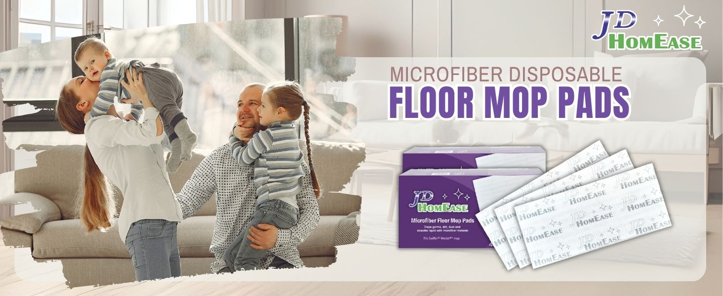 Wet Jet Floor Mop Pads A+ 4