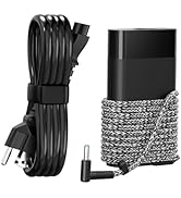 65W Laptop Charger Compatible with HP Envy 13 15 17 15t 15m 17m X360 AC Adapter 15m-cn0011dx 15m-...