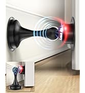 Door Stopper Magnetic Door Stop, Black Door Catch Keep Door Open Strong Door Stoppers for Bottom ...