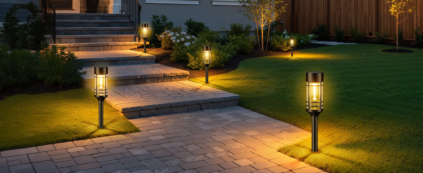 Solar Pathway Lights Outdoor