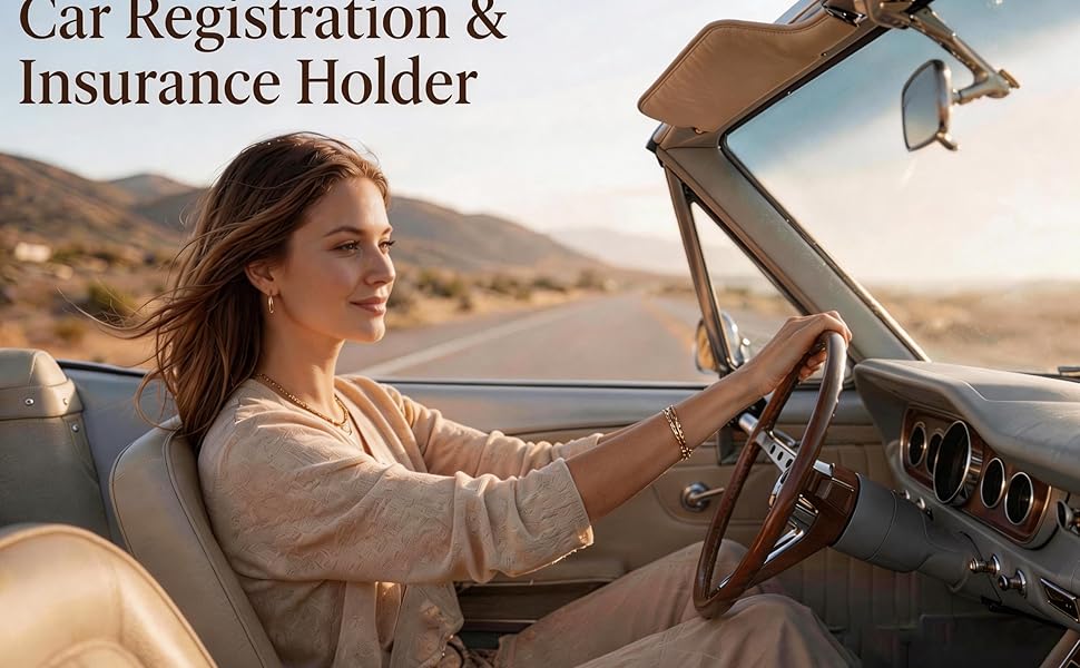 Car Registration and Insurance Holder