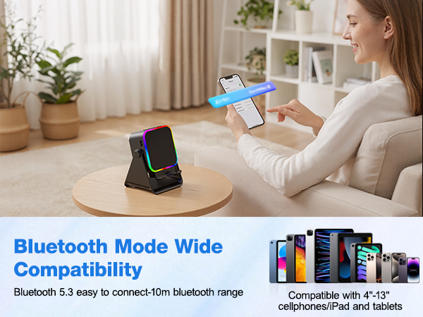 TARKARI Wireless Induction Speaker,