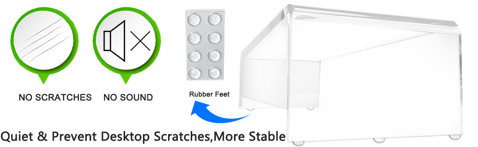 rubber feet